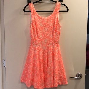 Guess flared skirt dress